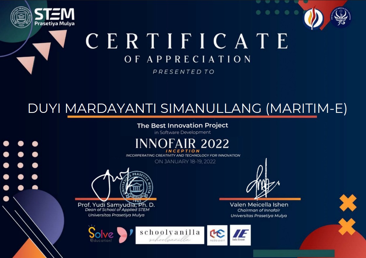 Certificate 1